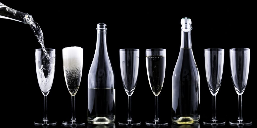 Champagnerflaschen