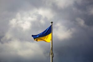 Ukrainische Flagge