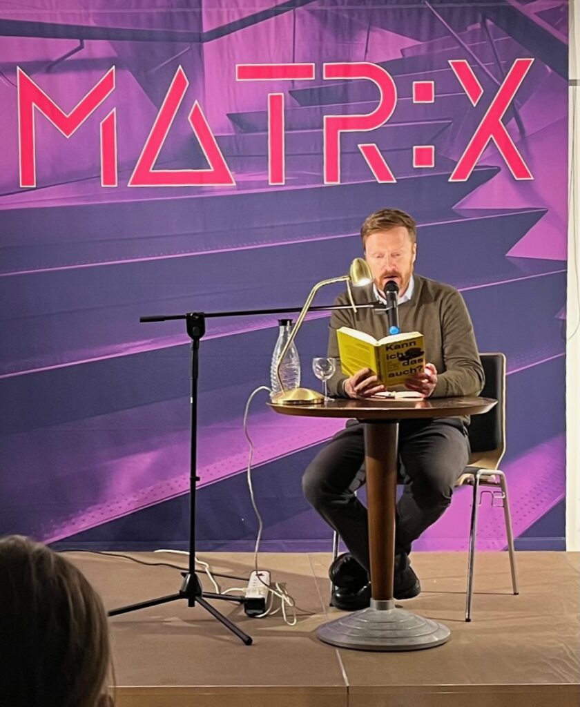 Kolja Reichert liest aus "Kann ich das auch?"