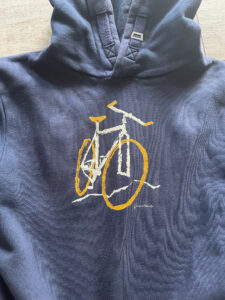 Symbol Fahrradfahren
