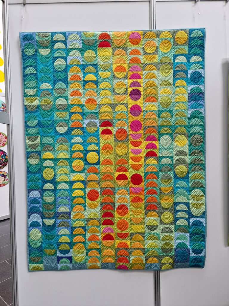 Ein Temperaturquilt von Claudia Scheja