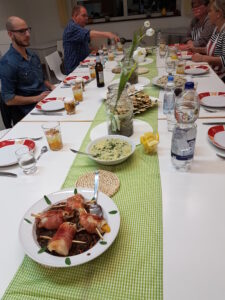 Ein gedeckter Tisch