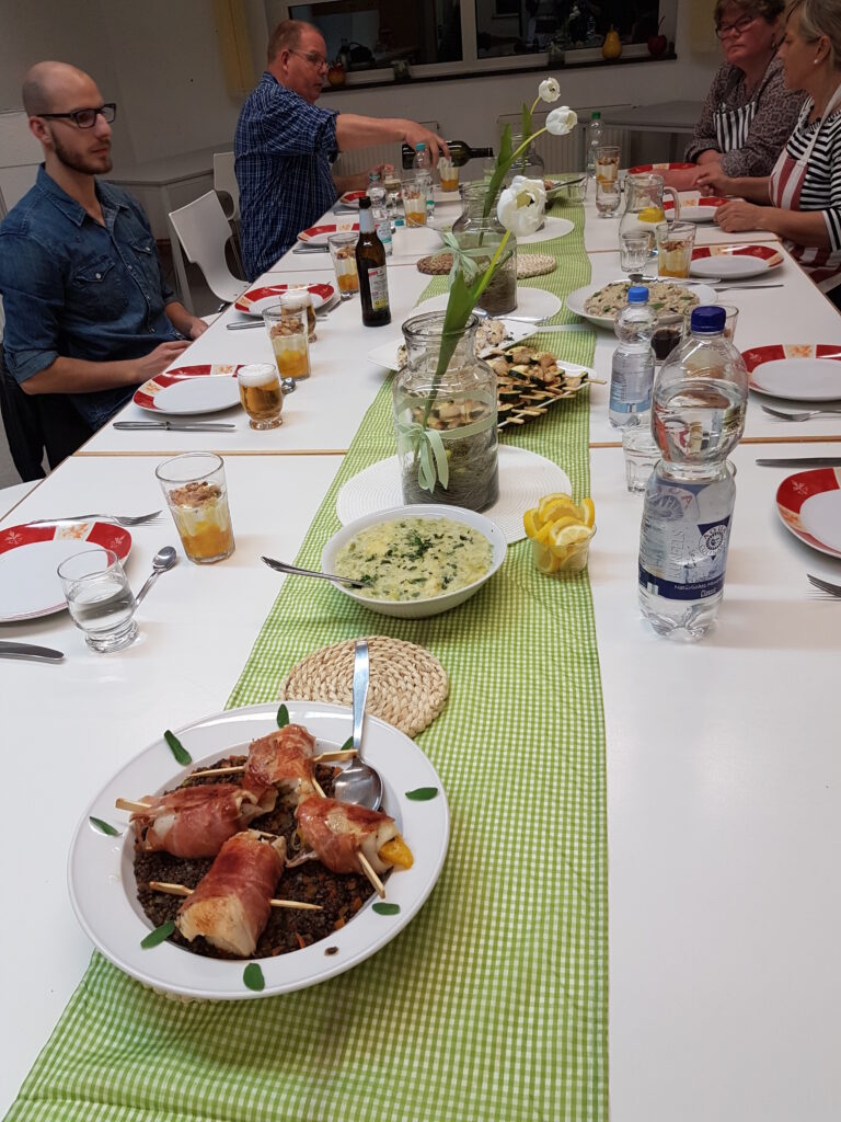 Ein gedeckter Tisch