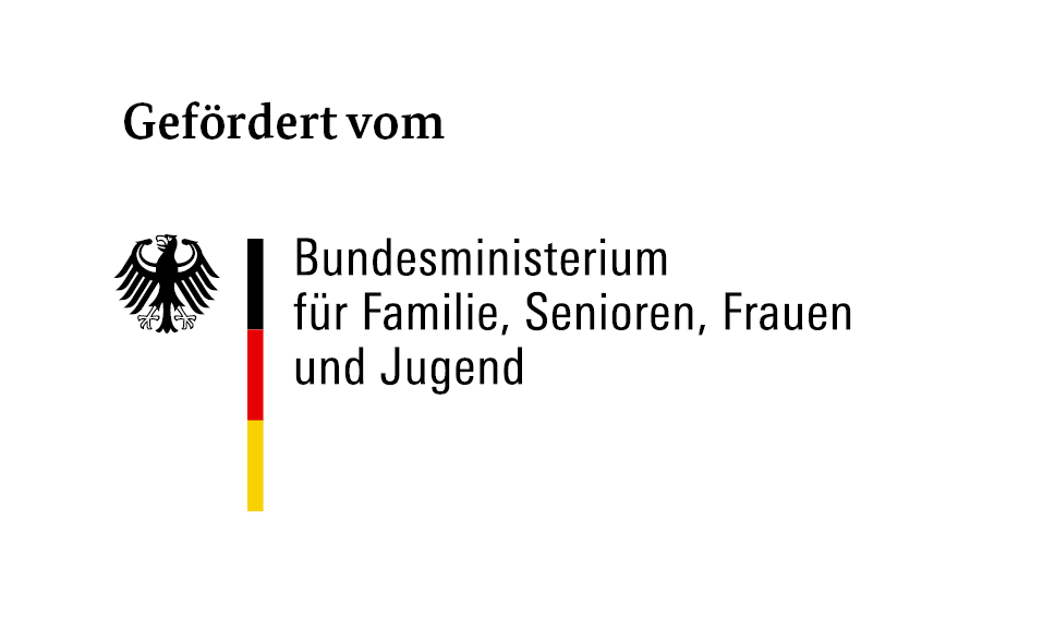 Logo des Bundesministeriums für Familie, Senioren, Frauen und Jugend