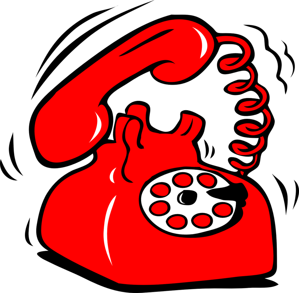 Klingelndes Telefon