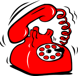 Klingelndes Telefon