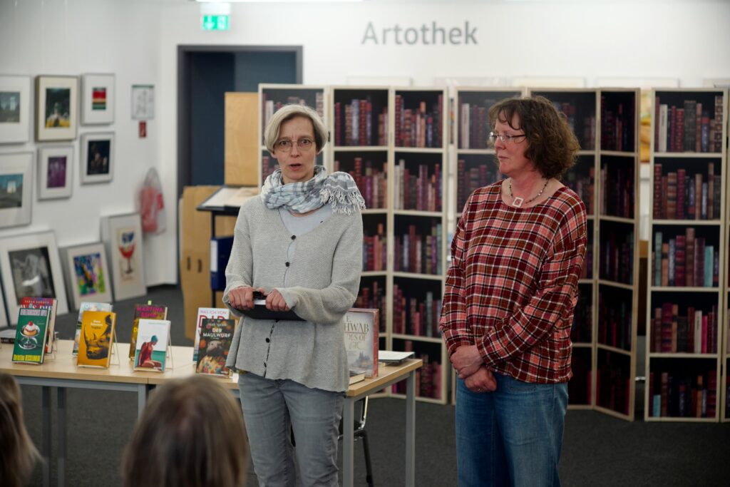 Heike Drewelow und Anja Lind